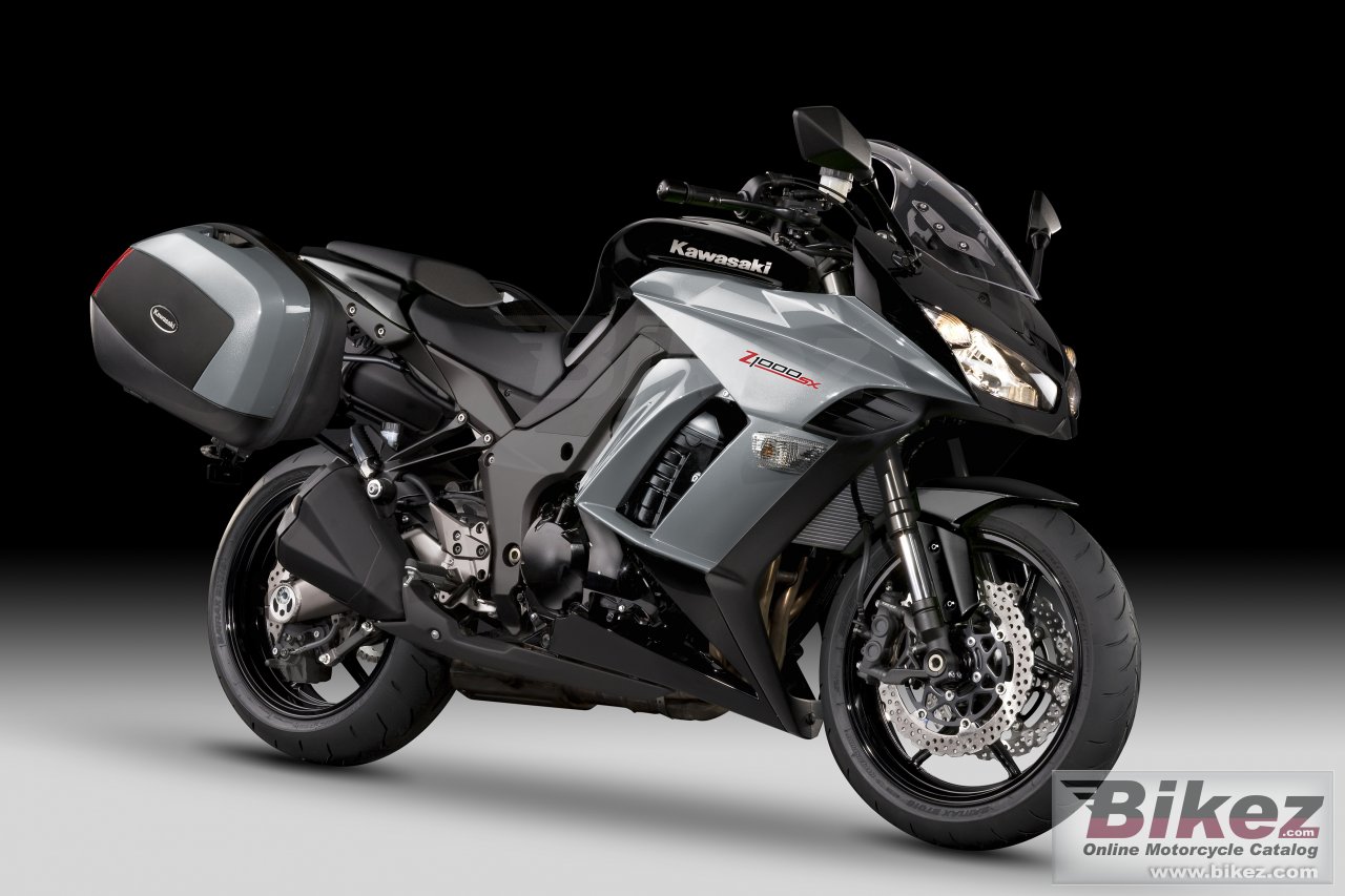 Big Kawasaki z1000 sx tourer picture and wallpaper from Bikez.com